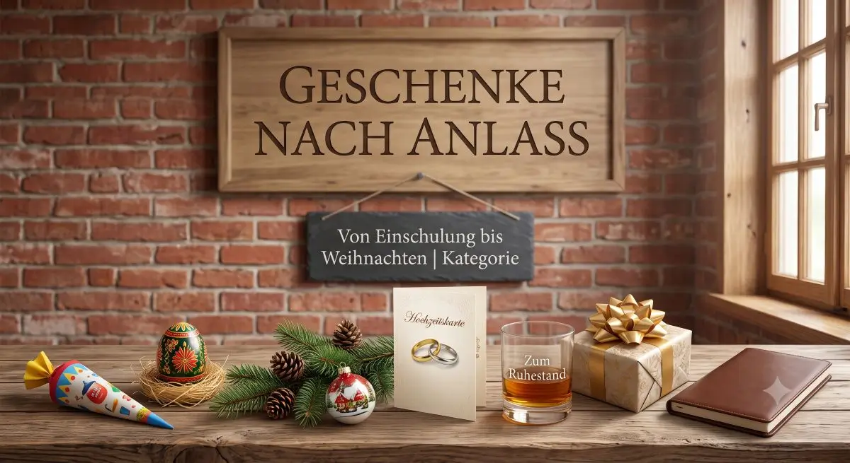 schnell das passende Geschenk finden 33 Alle Anlässe ansehen